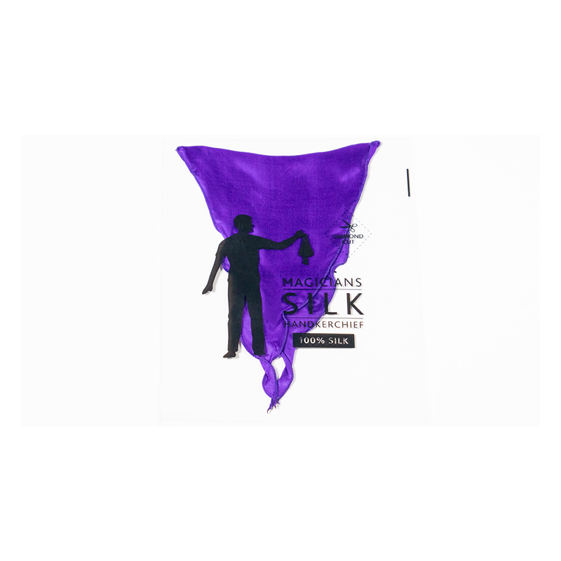 PRO SILK DIAMOND CUT PURPLE 6" by Murphy's Magic wwww.magiedirecte.com
