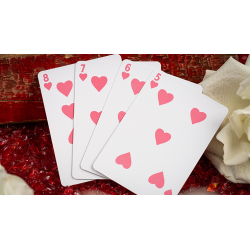 Good Pals Valentine's Pink Playing Cards wwww.magiedirecte.com