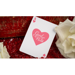 Good Pals Valentine's Pink Playing Cards wwww.magiedirecte.com