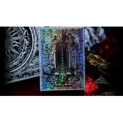 Trinity of Night - Demon Hunter HOLO Playing Cards by Evokad wwww.magiedirecte.com
