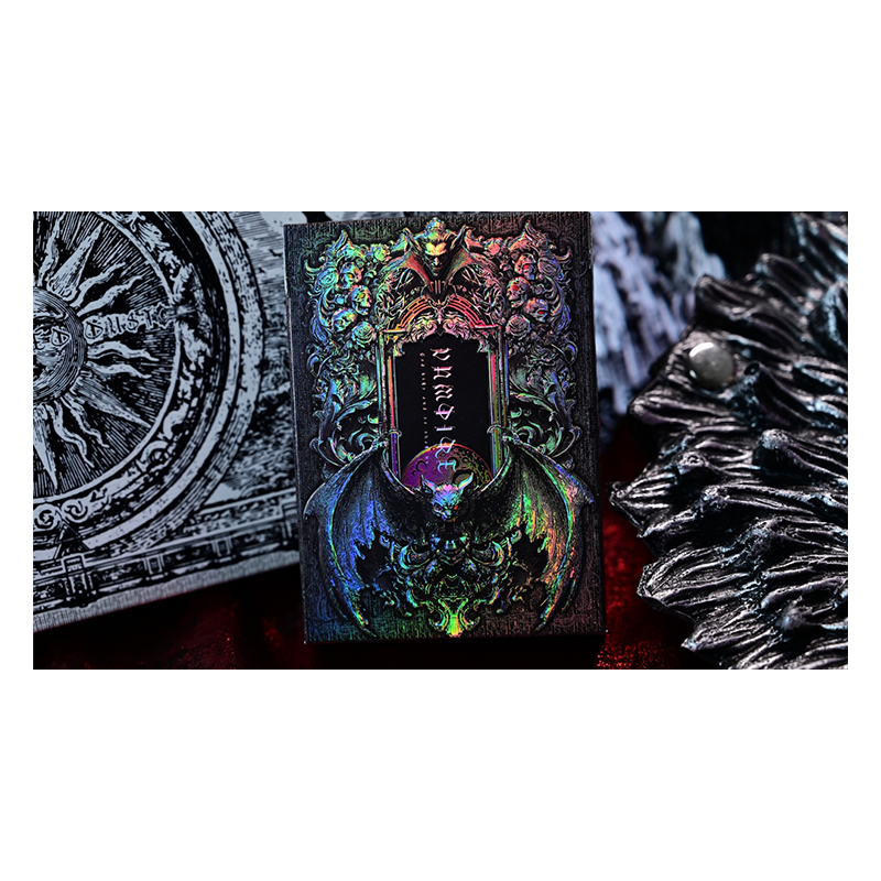 Trinity of Night - Vampire HOLO Playing Cards by Evokad wwww.magiedirecte.com