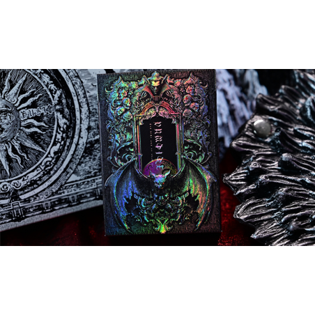 Trinity of Night - Vampire HOLO Playing Cards by Evokad wwww.magiedirecte.com