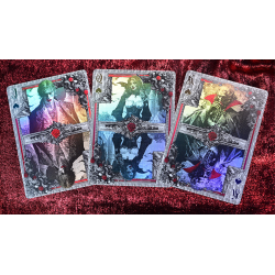 Trinity of Night - Vampire HOLO Playing Cards by Evokad wwww.magiedirecte.com