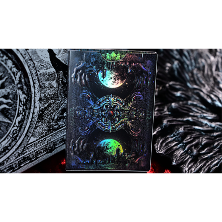 Trinity of Night - Werewolf HOLO Playing Cards by Evokad wwww.magiedirecte.com