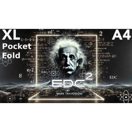 EDC Squared XL (Pocket Fold) by Mark Traversoni wwww.magiedirecte.com