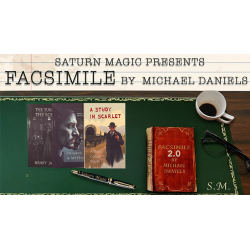 Facsimile 2.0 The Unabridged Book Test (A Study in Scarlet) by Michael Daniels wwww.magiedirecte.com
