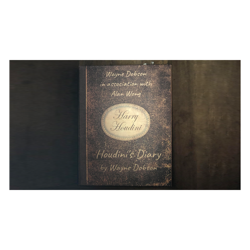 Houdini's Diary (Gimmick and Online Instructions) by Wayne Dobson and Alan Wong - Trick wwww.magiedirecte.com