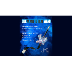 Silk Wand to Real Wand by Juan Pablo wwww.magiedirecte.com