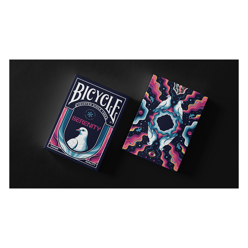 Bicycle Serenity Playing Cards by EmilySleights wwww.magiedirecte.com