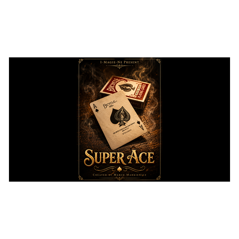 Super Ace (Blue) by Marco Markiewicz wwww.magiedirecte.com
