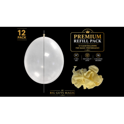Needle Through Balloon Refill Pack (12 Count) by Big Guy's Magic wwww.magiedirecte.com