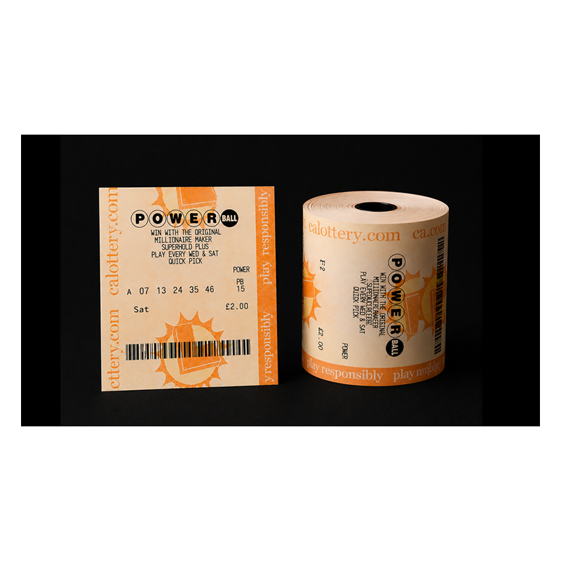 Cosmos California Lotto Roll by BlackBox Magic Creations wwww.magiedirecte.com