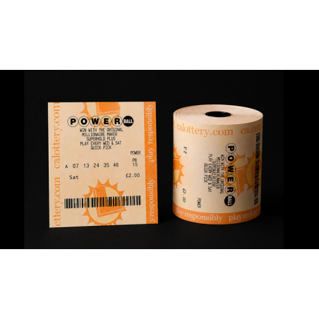 Cosmos California Lotto Roll by BlackBox Magic Creations wwww.magiedirecte.com