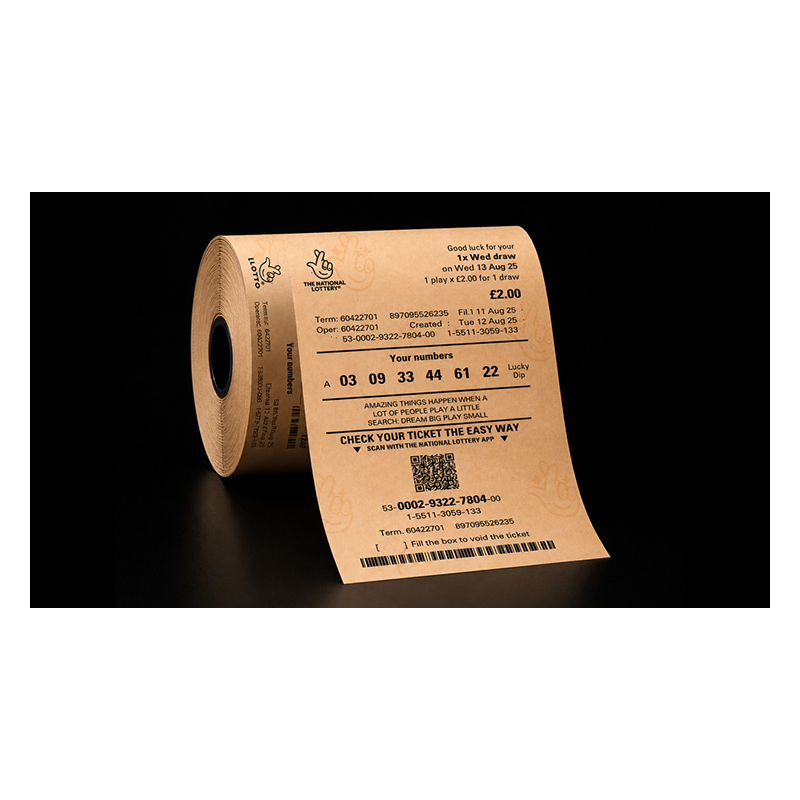 Cosmos UK Lotto Roll by BlackBox Magic Creations wwww.magiedirecte.com