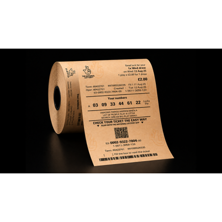 Cosmos UK Lotto Roll by BlackBox Magic Creations wwww.magiedirecte.com