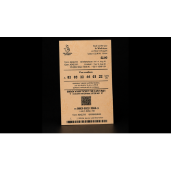 Cosmos UK Lotto Roll by BlackBox Magic Creations wwww.magiedirecte.com