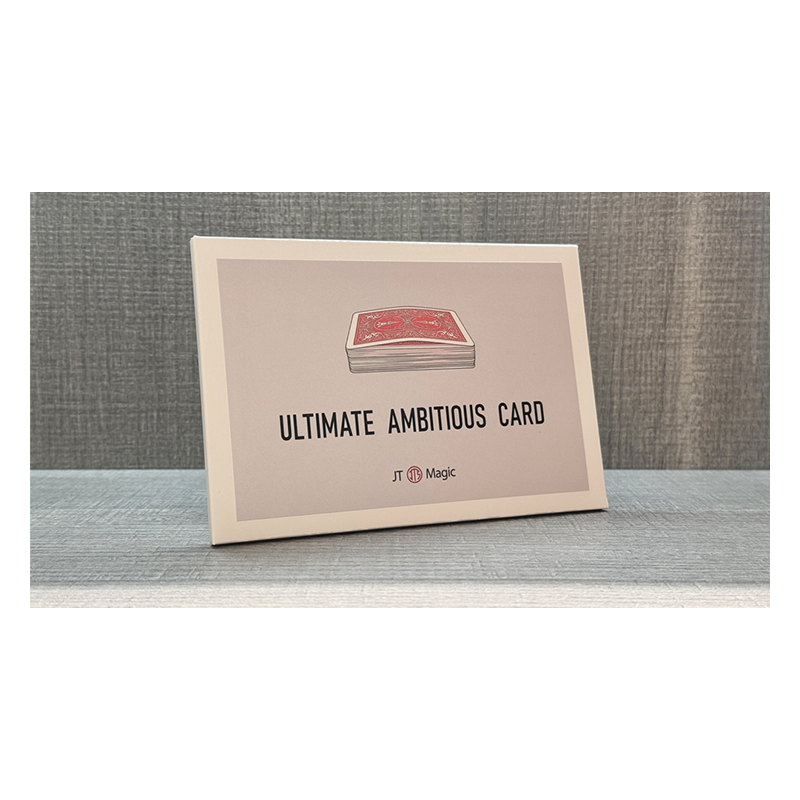 Ultimate Ambitious Card by JT (Blue) wwww.magiedirecte.com