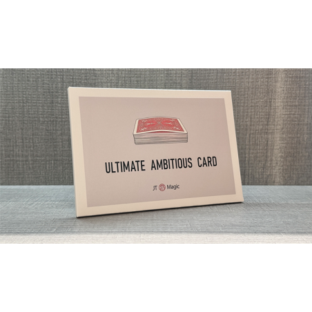 Ultimate Ambitious Card by JT (Blue) wwww.magiedirecte.com