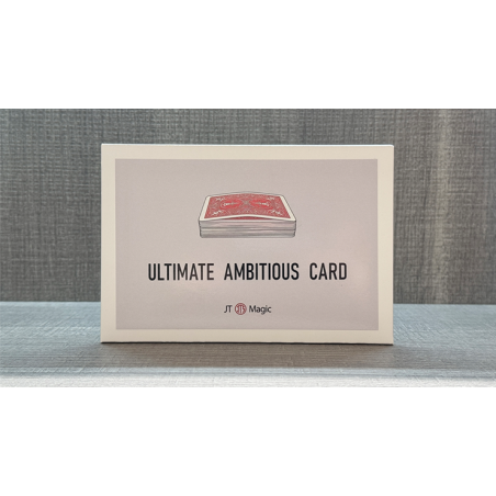 Ultimate Ambitious Card by JT (Red) wwww.magiedirecte.com