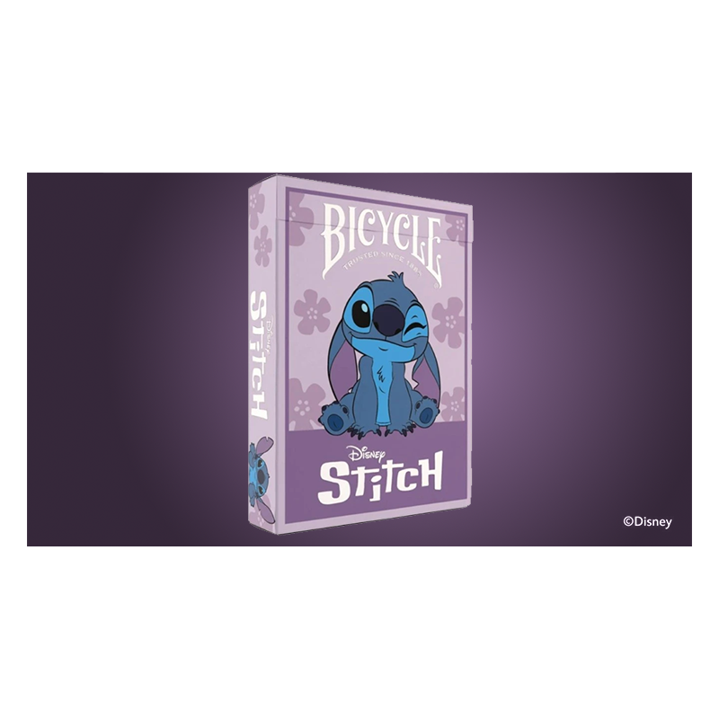 Bicycle Disney Stitch (Purple) Playing Cards by US Playing Card Co wwww.magiedirecte.com