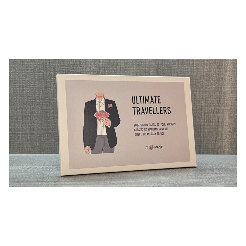 Ultimate Travelers by Sway Liu and JT Magic (Red) wwww.magiedirecte.com