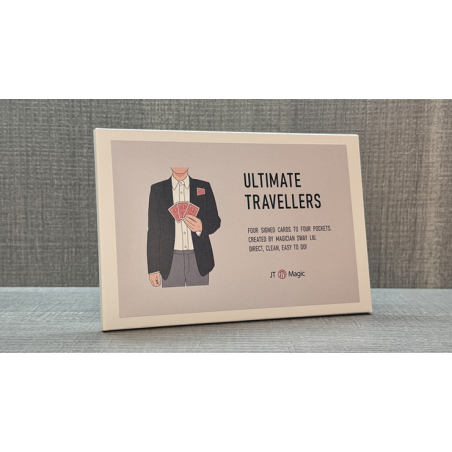 Ultimate Travelers by Sway Liu and JT Magic (Red) wwww.magiedirecte.com