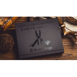 Multifunction Card Wallet by Jimmy Fan & Bacon Magic wwww.magiedirecte.com
