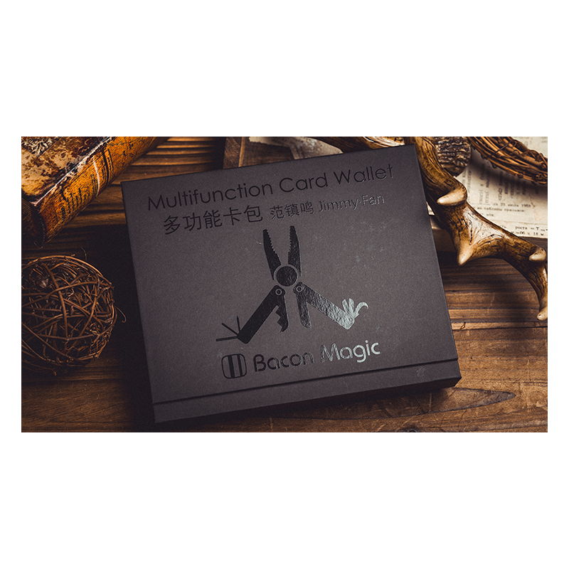 Multifunction Card Wallet by Jimmy Fan & Bacon Magic wwww.magiedirecte.com
