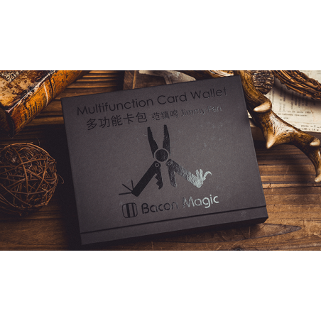 Multifunction Card Wallet by Jimmy Fan & Bacon Magic wwww.magiedirecte.com