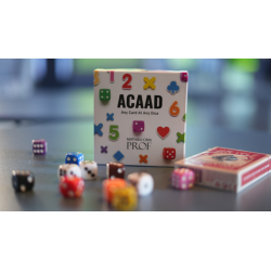 ACAAD - Any Card at Any Dice by Mathieu Cima (Blue) wwww.magiedirecte.com