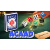ACAAD - Any Card at Any Dice by Mathieu Cima (Blue) wwww.magiedirecte.com
