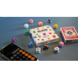 ACAAD - Any Card at Any Dice by Mathieu Cima (Red) wwww.magiedirecte.com
