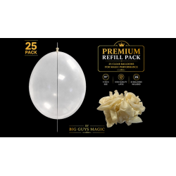 Needle Through Balloon Refill Pack (25 Count) by Big Guy's Magic wwww.magiedirecte.com