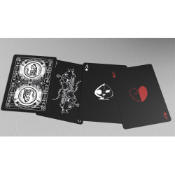 Schrodinger's Cat: Dead Black Edition Playing Cards wwww.magiedirecte.com
