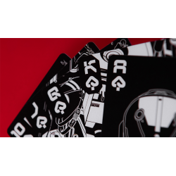 Bicycle Machine56 R-TYPE/2 Black Playing Cards by RunIt Decks wwww.magiedirecte.com