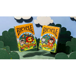 Bicycle Paper Royals Red Riding Hood Playing Cards by RunIt Decks wwww.magiedirecte.com