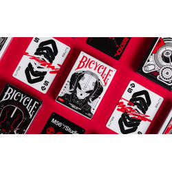 Bicycle Machine56 R-TYPE/3 White Playing Cards by RunIt Decks wwww.magiedirecte.com