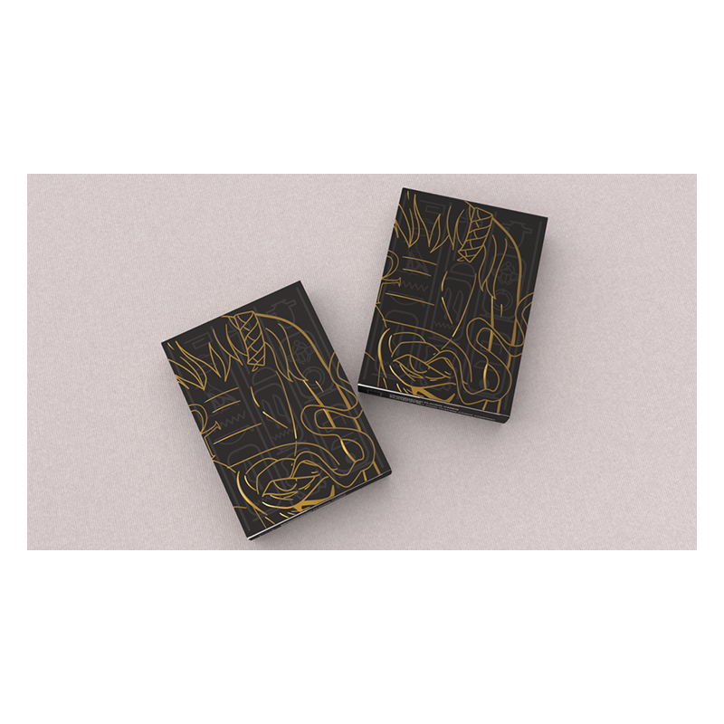 Frankenstein Series Egypt Edition (Gilded) Playing Cards wwww.magiedirecte.com