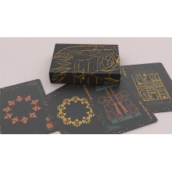 Frankenstein Series Egypt Edition (Gilded) Playing Cards wwww.magiedirecte.com