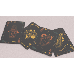Frankenstein Series Egypt Edition (Gilded) Playing Cards wwww.magiedirecte.com