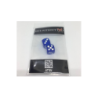 Dice Without Two CLEAR BLUE (2 Dice Set) by Nahuel Olivera Magic and Aton Games - Trick wwww.magiedirecte.com