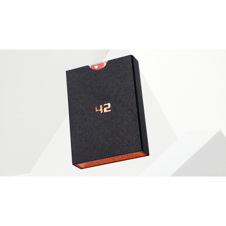 The Hitchhiker's Guide to The Galaxy- The Infinite Improbability Deck (Orange/RED 42) wwww.magiedirecte.com