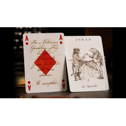 Le Voyage Du Chat Rouge Playing Cards by Stockholm17 wwww.magiedirecte.com