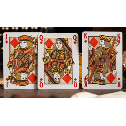 Le Voyage Du Chat Rouge Playing Cards by Stockholm17 wwww.magiedirecte.com