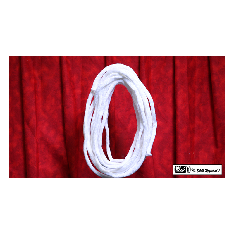 SUPER SOFT WOOL ROPE NO CORE 25 ft. (Extra-White) by Mr. Magic - Trick wwww.magiedirecte.com
