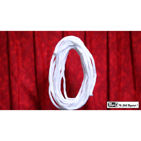 SUPER SOFT WOOL ROPE NO CORE 25 ft. (Extra-White) by Mr. Magic - Trick wwww.magiedirecte.com
