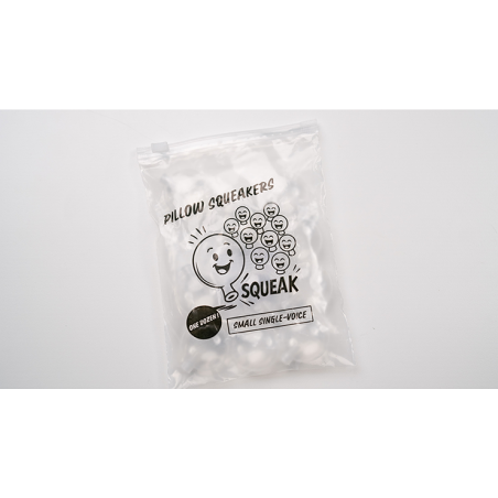 Pillow Squeaker Single Voice (12pk Small) by Murphys Magic wwww.magiedirecte.com