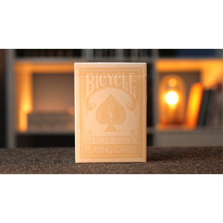 Bicycle Pastel Yellow Playing Cards wwww.magiedirecte.com