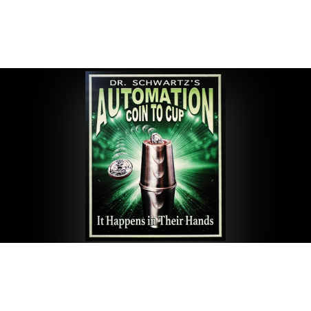Automation Coin in Cup by Martin Schwartz wwww.magiedirecte.com