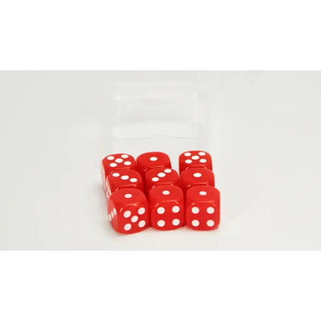 Forcing Cup Dice Set (Red) by Magic Express wwww.magiedirecte.com